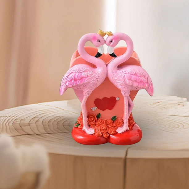 Forma de flamenco Decoración de escritorio Los mejores regalos