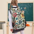 thumbnail image 7 of FORMRS Unisex School Backpack 17" Student Travel Bag with Laptop Compartment, Vibrant Floral, 7 of 7
