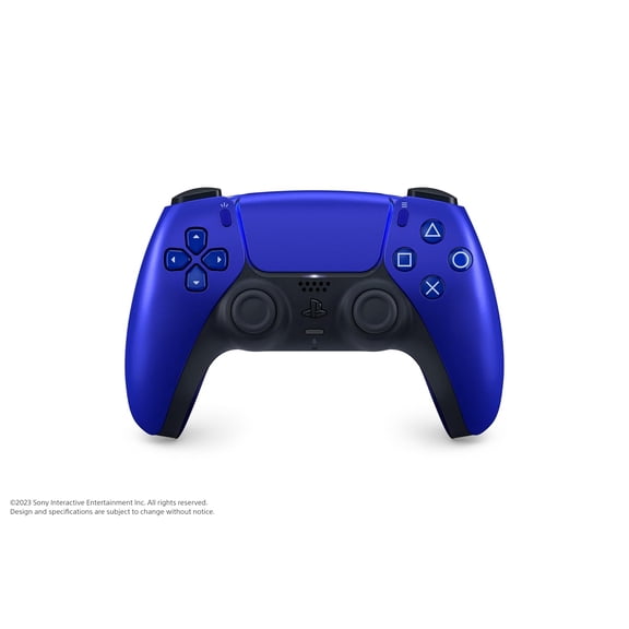 Restored Sony PlayStation DualSense Wireless Controller | Cobalt Blue | Haptic Feedback, Adaptive Triggers | PS5, PC, Mac, Mobile Compatible