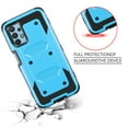 thumbnail image 3 of SOATUTO for Samsung A32 5G Case Full-Body Protective Built-in Screen Protector Kicksand Belt Clip Heavy Duty Dustproof Shockproof Anti-Scratch Armor Cover Samsung Galaxy A32 5G 4G - Blue, 3 of 7