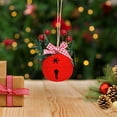 thumbnail image 5 of dajkiuy Christmas Decorations Bell,Pine Needle Berry Bows,1 Pcs,2 Inch Diameter,Bells to Hang on Christmas Tree Vintage Door Knob Pendant Hanging Ornaments for Xmas Holiday Tree Decor, 5 of 6
