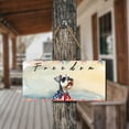 thumbnail image 4 of Freedom Schnauzer on Independence Day 4th of July Landscape Wood Sign Miniature Schnauzer Dog Lover Hanging Wall Home Decor - 01005, 4 of 5