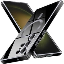 for Galaxy S22 Ultra Case,[Compatible with Magsafe],[10 FT Military Grade Drop Protection][Anti Yellowing] Slim Soft TPU Luxury Protective Phone Case for Galaxy S22 Ultra-Black 11-sam s22u-01