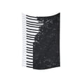 thumbnail image 2 of CADecor Piano Keyboard on Black Background Wall Hanging Dorm Art Tapestry Home Decor 40x60 inches, 2 of 2