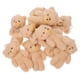 thumbnail image 2 of ColoMX 10pcs peluche oso llavero pequeño peluche oso mochila mochila llavero de peluche de peluche llave para coches para niñas para niñas mujeres, 2 of 7