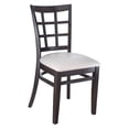 thumbnail image 1 of Chaise d'Appoint en Treillis en Noyer (Lot de 2), 1 of 1