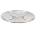 thumbnail image 5 of Pentagram Plate for Decorative Tarot Ceremony with 1 Candle Holder and Stainless Steel Storage Tray, 5 of 5