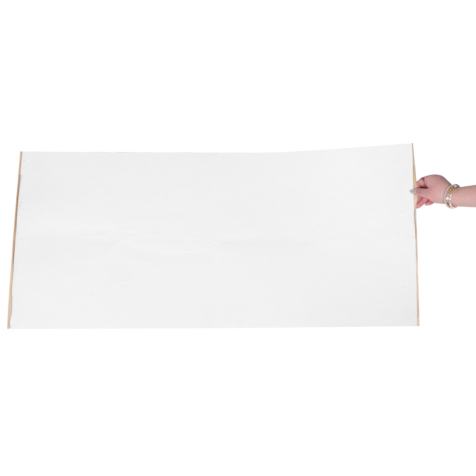 LABRIMP jewelry box lining felt Adhesive Fabric White 1 Set