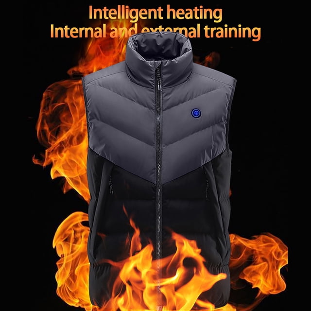 DPTALR Outdoor Warm Clothing Heated For Riding Skiing Fishing Charging Via Heated Coat