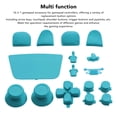 thumbnail image 2 of Game Controller Replacement Buttons, 16Pcs Precise Operation Gamepad Thumbstick Button Comfortable Grip Quick Installation Stable  For Game Controller, 2 of 7