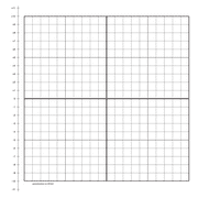 Static Cling Graphs - 1" Squares