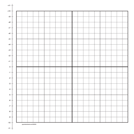 Static Cling Graphs - 1" Squares