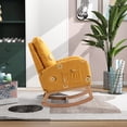 thumbnail image 3 of Russo Modern Rocking Chair - Mustard, 3 of 16