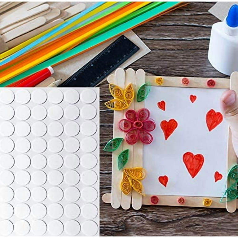 280 Pcs Double Sided Dot Stickers Clear Sticky Tack Removable Round Putty Adhesive Dots Poster Putty Sticky Dots For Decoration I2872605273