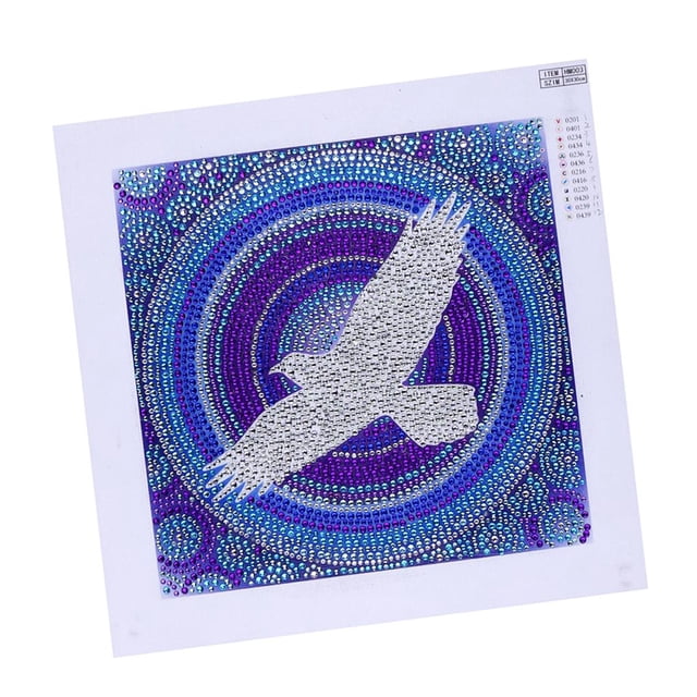 5D Kit de Pintura con Diamante de Taladro con Resina de Diamante Adhesiva Decoracion Águila