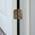 thumbnail image 3 of Design House 6-Pack 3.5" H x .625" Radius Butterfly Interior/Exterior Door Hinges, Antique Brass, 3 of 14