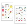 thumbnail image 6 of 2023 Monthly Calendar Refills for 8 Disc Planners (Flora), 6 of 9