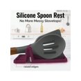 thumbnail image 2 of Silicone Utensil Rest With Drip Pad, 2 of 5