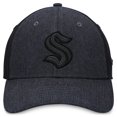 thumbnail image 2 of Men's Fanatics  Black Seattle Kraken Tonal Flex Hat, 2 of 4