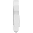 thumbnail image 3 of 60"W x 10"H x 2"D x 4"F, 4/12 Pitch, Kennewick Architectural Grade PVC Gable Bracket, 3 of 8