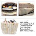 thumbnail image 5 of Women Tweed Single  Bag Handbag and Purse Fashion Ladies Chain Quilted Crossbody Bag Evening Bag Clutch, 5 of 6