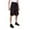 Black-Red, variant on North 15 Men's Horizontal Print Basketball Mesh Shorts with Side Pockets-3290-White-3XL
