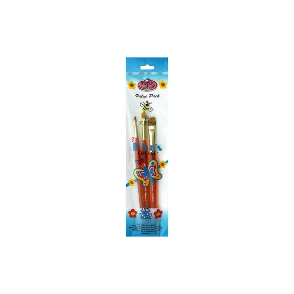 BK608 | Big Kid's Choice™ 3pc Angular Brush Set