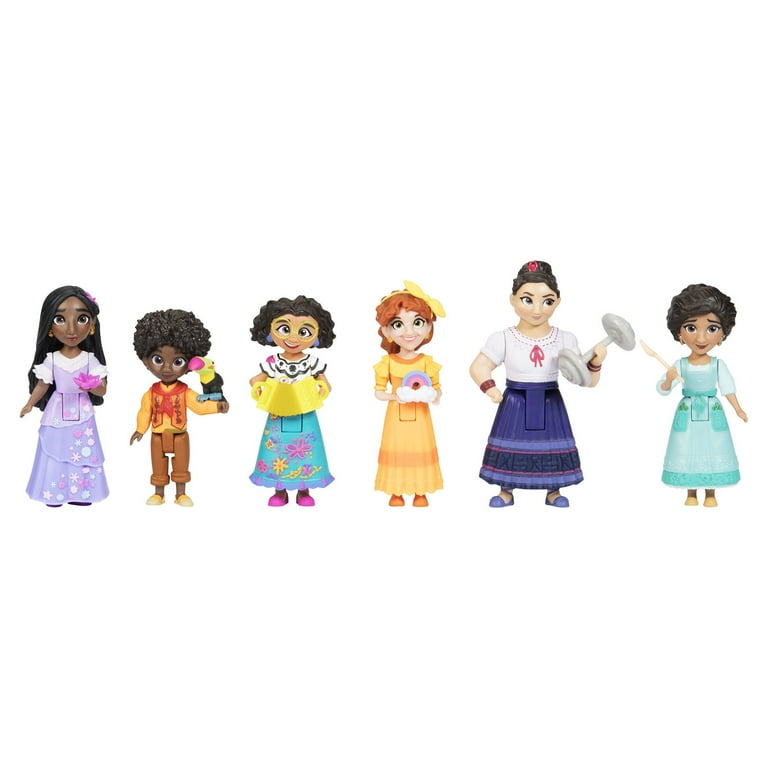 Encanto Toy Figurine Dolls Madrigal Family 6-Pk w/ Grab-N-Go Play Pack Gift  Set 