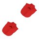 thumbnail image 2 of Guardurnaity Mujeres Color sólido cuello falso Formal gasa falsa media camisa decorativa desmontable solapa ropa accesorio rojo Punto rojo 2Conjunto, 2 of 6