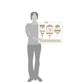 thumbnail image 3 of Decorative Hanging Birdcages Wall Decal Stickers, 3 of 4