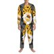 thumbnail image 3 of Fotbe Bee Gnome With Sunflower Pijama de Hombre con Estampado de Manga Larga, Conjunto de 2 Piezas, Ropa de Dormir Suave y Cómoda con Bolsillos-X-Large, 3 of 7