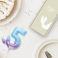 thumbnail image 4 of eusbon Mermaid Birthday Candle (5), 4 of 6
