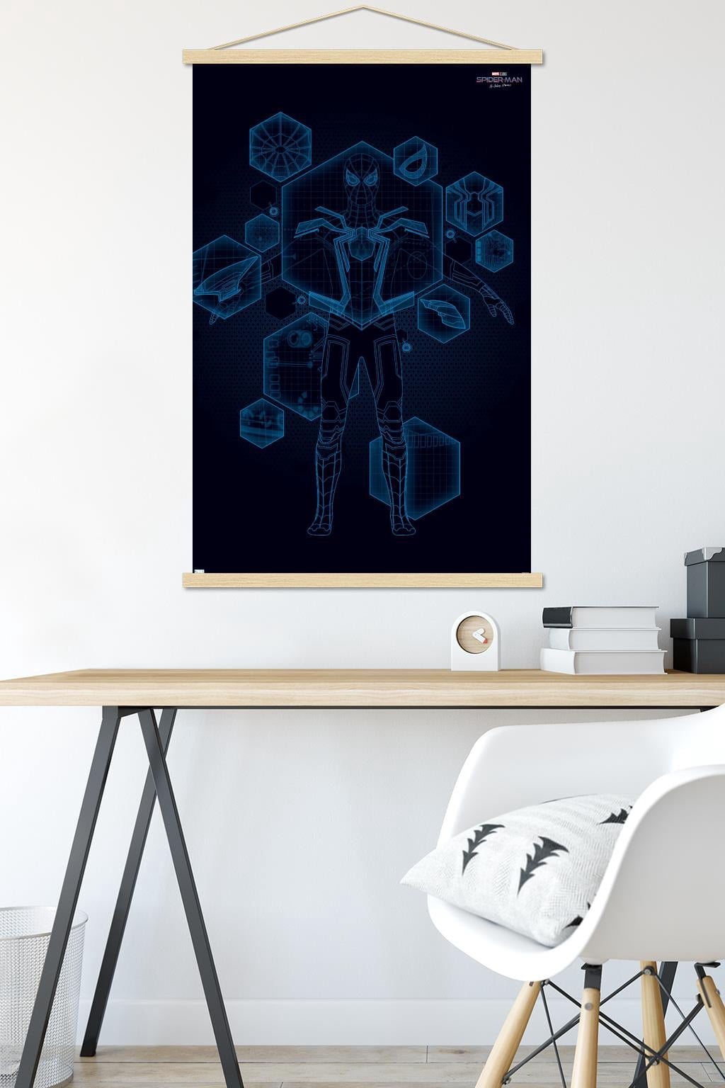 Marvel Spider-Man: No Way Home - Tech 24" x 40" Framed Poster, by Trends International