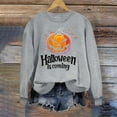 thumbnail image 2 of Raeneomay Long Sleeve Shirts for Women 's Round Neck Fall Printed Printed Hoodie Top, 2 of 4