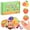 Fruit Series, variant on Wooden Magnets for Kids – 35 Cute Vehicle Series Fridge Magnet, Large Magnetic Refrigerator Toys, Fun Educational Learning Gifts for Toddlers 2 3 4 5 Years Old