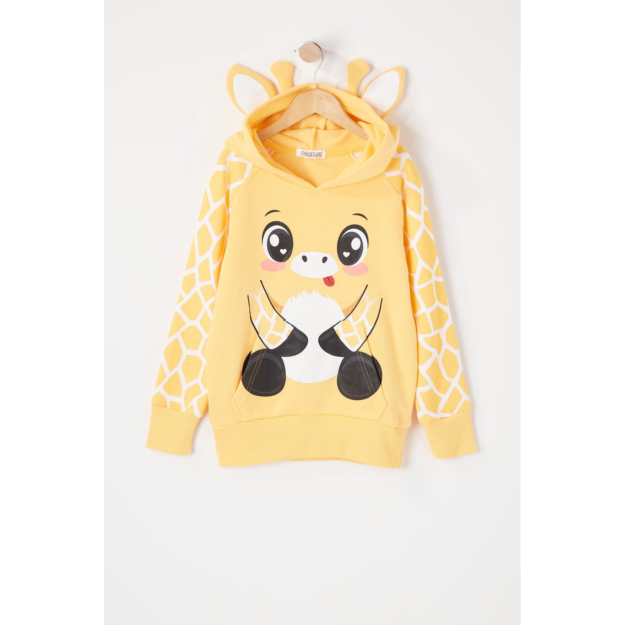 Urban Kids Youth Girls Graphic Giraffe Character Popover Hoodie | Walmart  Canada