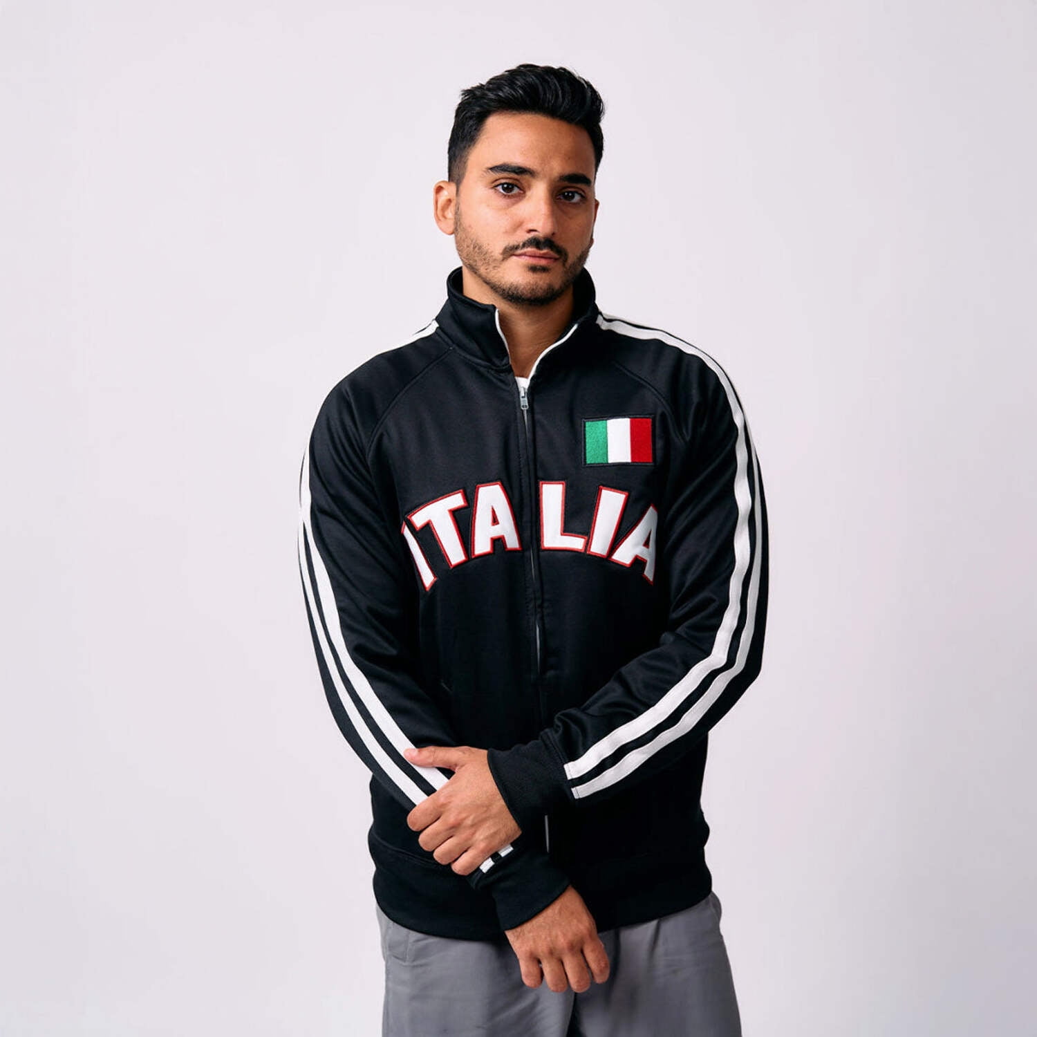ベロア　トラックジャケット　track jersey jacket SON OF THE CHEESE 「FRIEND TRACK JACKET」 ベロアトラック
