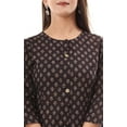 thumbnail image 4 of VIHAAN IMPEX Floral Print Breathable Kurta, Women's M, 4 of 4