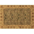 thumbnail image 1 of Ahgly Company Indoor Rectangle Abstract Brown Modern Area Rugs, 8' x 10', 1 of 4