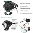 thumbnail image 4 of Faro delantero para motocicleta de 125 W, U7 Led, faro antiniebla para conducción de coche, lámpara de ojo de ángel, foco para motocicleta, accesorios para motocicleta, 4 of 4