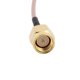 thumbnail image 2 of Adaptador conector SMA macho a SMA macho dorado Uxcell RG316 cable coaxial para televisión satelital de 10 pies, 2 of 2