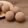 thumbnail image 3 of Solid Wood Foosballs Replacement Balls Light Brown 6Pcs 2.4x2.4x1.2in, 3 of 6