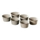 thumbnail image 3 of 6 tazas de té de cerámica china, tazón de té de porcelana de 1.7 oz, multiusos Gris, 3 of 9