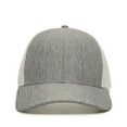 thumbnail image 3 of Outdoor Cap OC770 Meta Title-LN Heathered Grey/White, 3 of 8