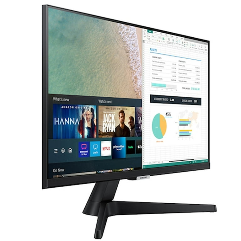 Samsung Ls24am506nnxza-rb 24 M5 Smart Monitor Streaming Tv 1920 X 1080  60hz - Certified Refurbished : Target