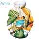 thumbnail image 3 of Sudadera con capucha para hombre, con estampado 3D de rana, con estampado de animales, informal, de talla grande, con estampado completo, 3 of 5