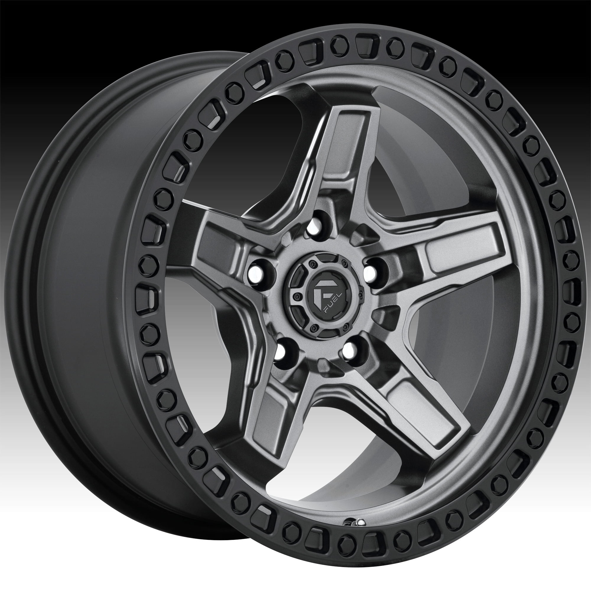 Fuel D698 Kicker 5 Matte Anthracite 20x9 5x5.5 1mm (D6982090B450