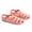 Pink, variant on Kids Casual Sandals, Solid Hollow-Out Soft Sole Non-Slip Flat Shoes