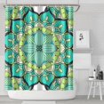 thumbnail image 2 of Summer Boho Daisy Shower Curtain 72x84, Quick-Drying Polyester with Plastic Hooks, Cute Floral Bloom Pattern for Bathroom Decor, 2 of 5