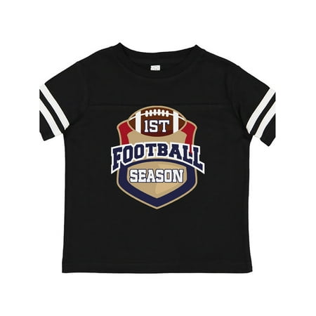 

Inktastic 1st Football Season Outfit Gift Toddler Boy or Toddler Girl T-Shirt